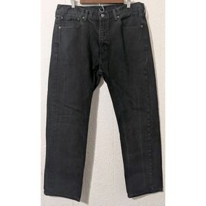 Levi's 505 Jeans, Black, Mens, 38x32